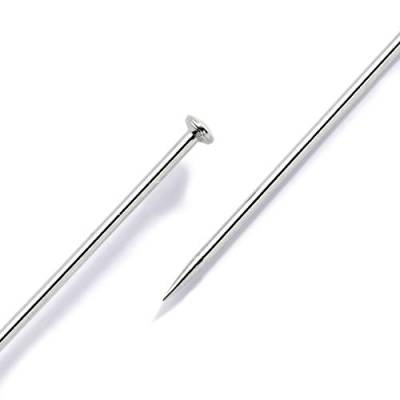 Prym 024173 Stecknadeln, 0,60 x 30mm, silberfarbig, 50g, Kunststoffdose von Prym